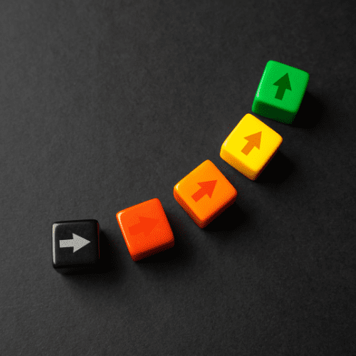 growth arrows