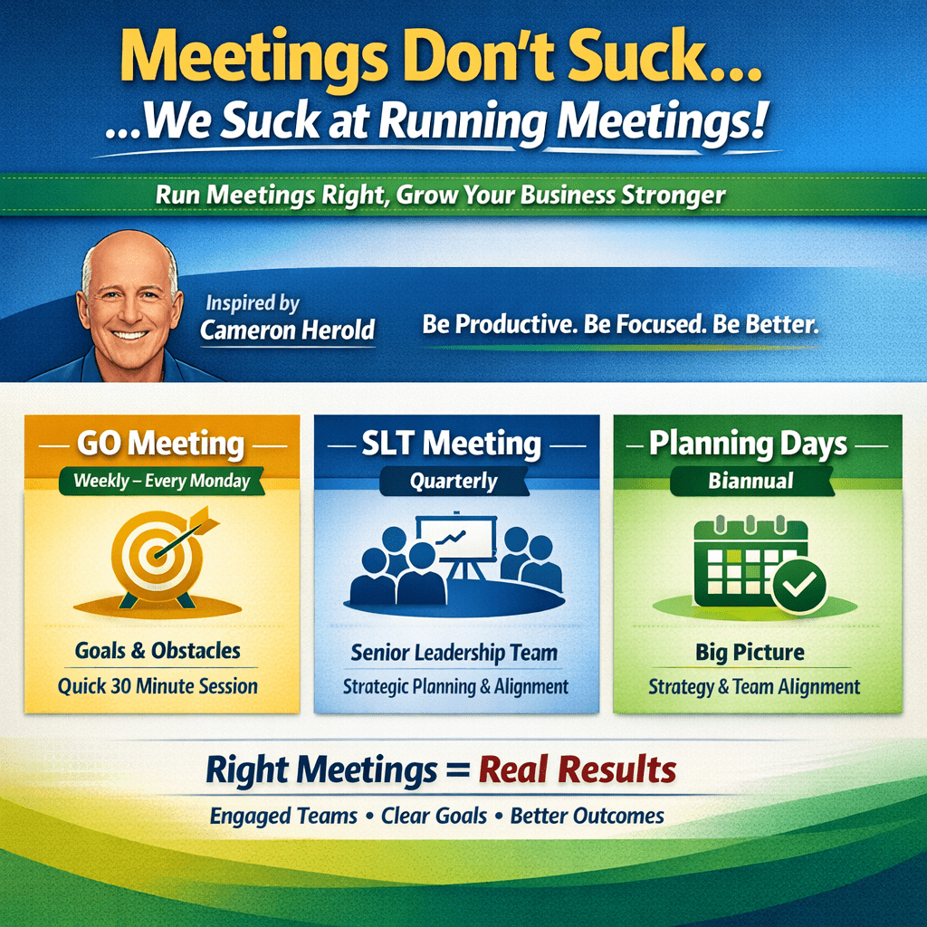 Fix the System: A Better Way to Run Meetings
